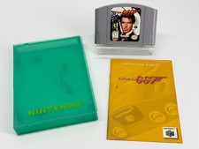 GoldenEye 007 w/Booklet Nintendo 64 N64 Authentic TESTED