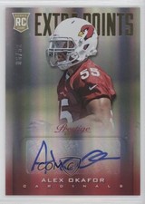 2013 Prestige Rookie Extra Points Gold Signatures /50 Alex Okafor #206 Auto 11g7