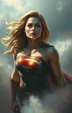 4x6  Color Photo Print Women Famous Fan Art ai Fantasy superhero cosplay jk47