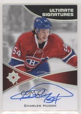 2015-16 Upper Deck Ultimate Collection Signatures Charles Hudon #US-CH Auto 0pm