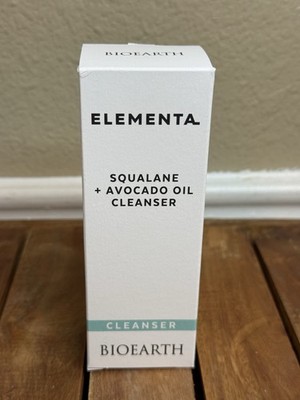 Bioearth Elementa Squalane + Avocado Oil Cleanser 100ml Made In Italy