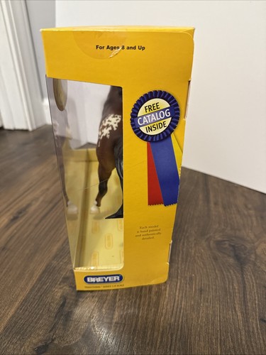 Breyer Mamin Nez-Perce 2007 Mid States LE Appaloosa Fighting Stallion NIB #7007 - Bild 2 von 12