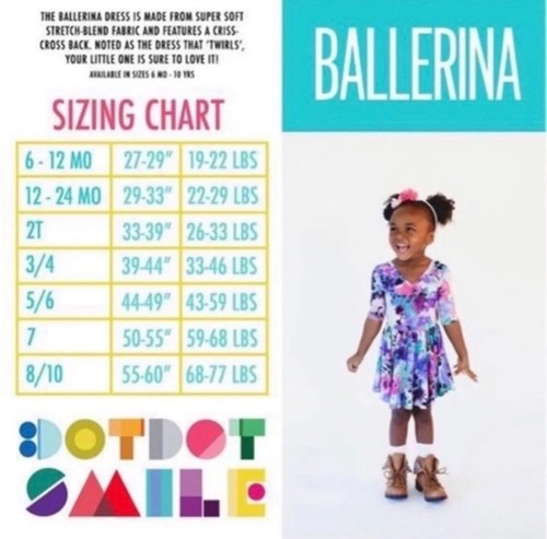 *NWT* DotDotSmile Size 7 Ice Creams Ballerina Dress - Picture 6 of 6