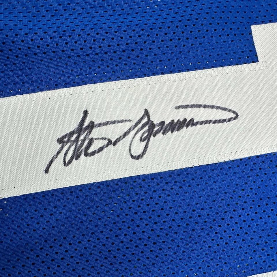 Autographed/Signed Steve Spurrier Florida Blue College Football Jersey JSA COA - Image 3 of 4