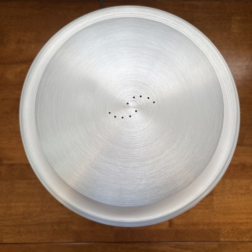 Art Deco Style Machined Brushed Spun Aluminum Desk Lamp Donovan Lighting - Picture 5 of 13
