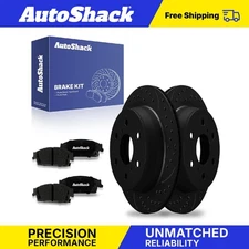 Rear Disc Brake Rotors with Pads Set for Chevy Silverado 1500 5.3L