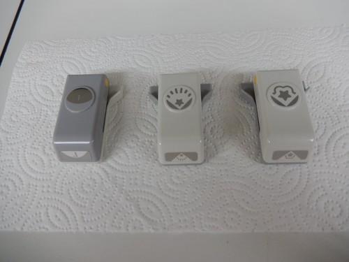 EK Success Starburst, Star and 1" Corner Paper Punches Set of 3