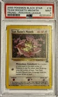 PSA 9 Meowth #18 Black Star Promo Pokemon 2000 League Team Rockets