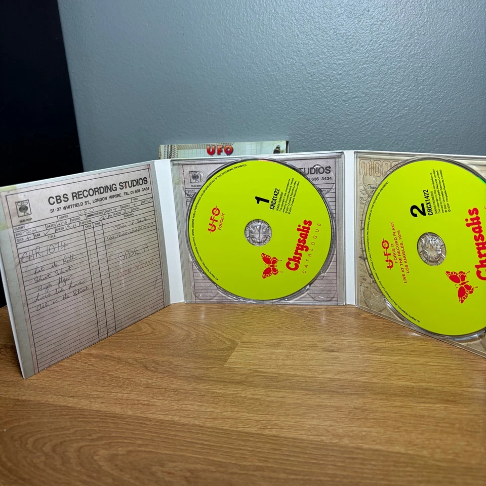 UFO ~ Force It (1975) Deluxe Edition 2 CD 2021 Chrysalis Records - Image 2 of 4