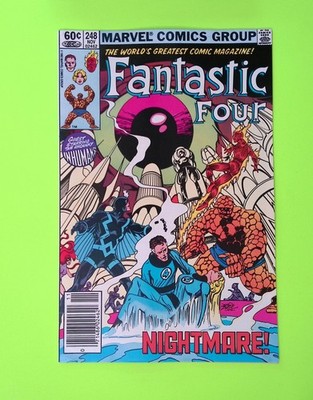 Fantastic Four #248 Vol. 1 1982 Marvel Comics Newsstand Mid Grade SD21-106