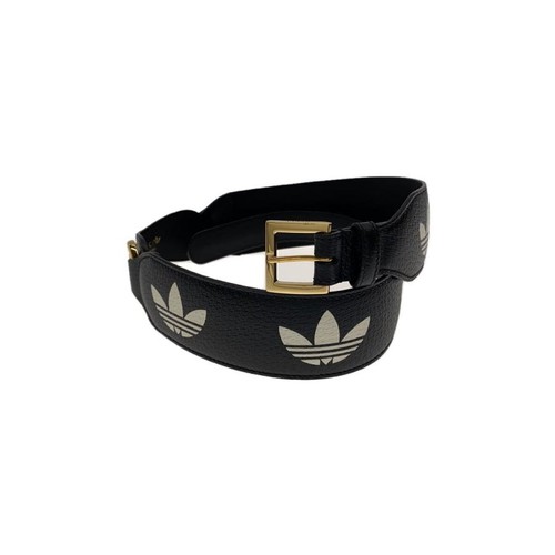 Used GUCCI◆Belt/Leather/BLK/Plain/Men's/625854