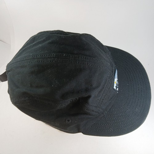 Burton Hat Cap 5 Panel Adjustable Strap Hiking Snowboard Outdoors Ski Black vtg - Picture 6 of 10
