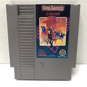 Gun.Smoke (Nintendo NES Video Game 1988) Game, Box & Reg Card Only