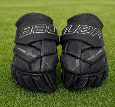 Bauer Supreme Mach Senior Hockey Gloves Black, Size 14