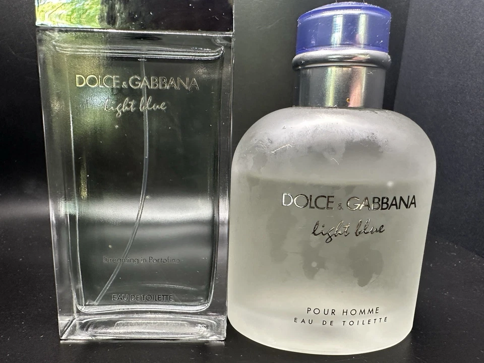 Garrafas Dolce Gabbana azul claro Eau De Toilette 100 ml e 125 ml - Imagem 3 de 4