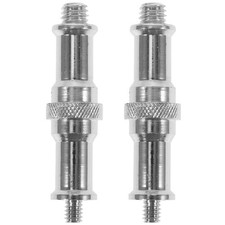 2 Pcs Male Convertor Threaded Screw Female Adapter Camera Screws Light Stand