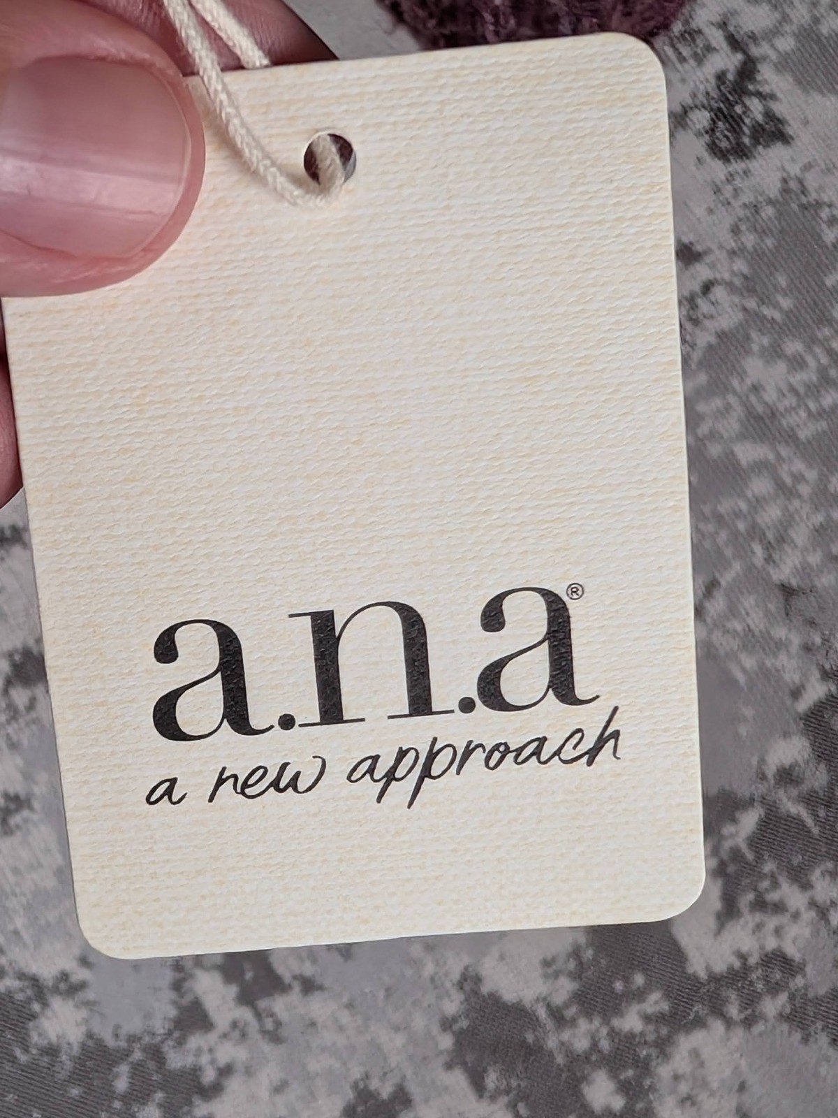 A.N.A Women's Petite 2XL Sangria Soft Knit Long Sleeve Pullover Sweater NWT $38