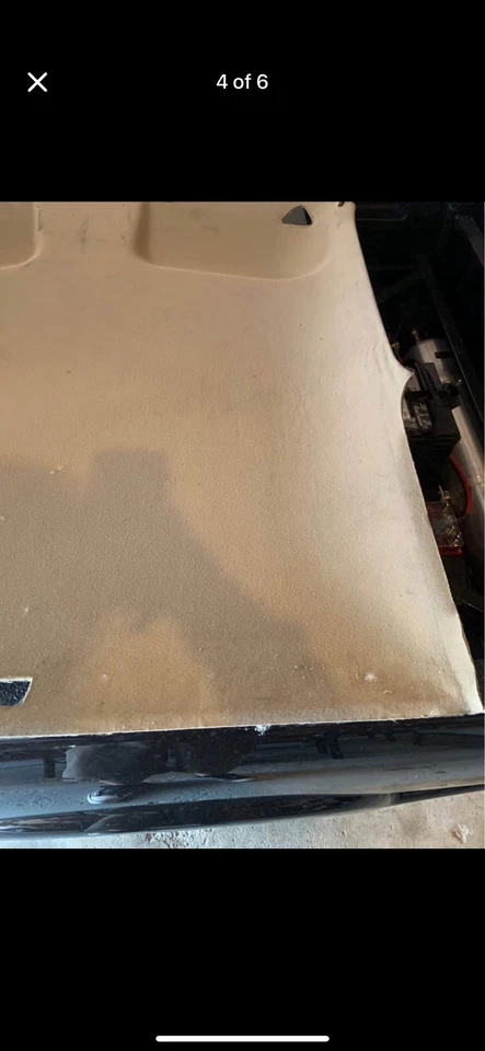 Chevrolet S-10 S10 1994-2001 techo de fábrica cabina extendida 1 pieza bronceado Foto 4 de 4