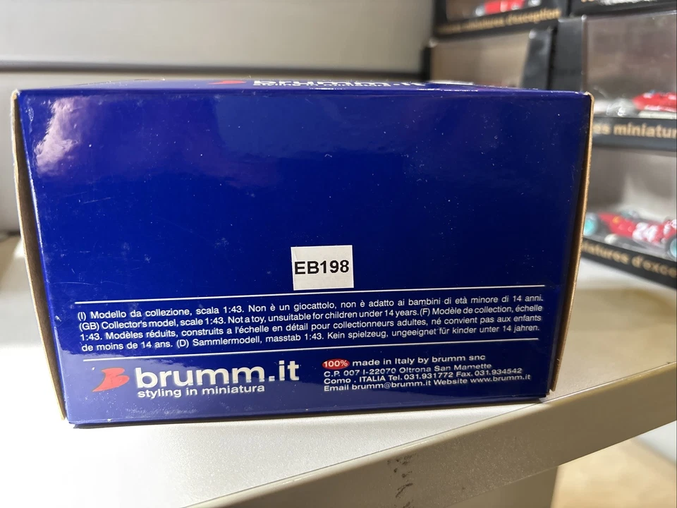 Brumm As41 Ferrari 312 PB Targa Florio 1972 1^Merzario (alla Guida) -Munari #3 - Immagine 4 di 4