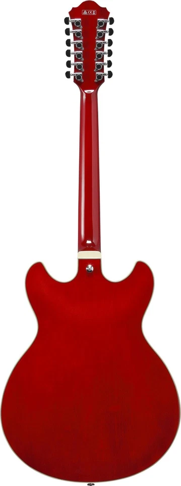 Ibanez AS7312-TCD Trans Cherry Red Hollowbody 12-String - Bild 2 von 4