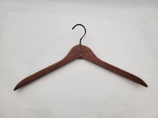 Vintage Burnell Clothes Wooden Hanger 5th Ave NYC 16.5"L Boutique Prop