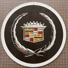 Vintage Replica Tin Metal Sign Cadillac Logo emblem badge GM chevy cadilac car