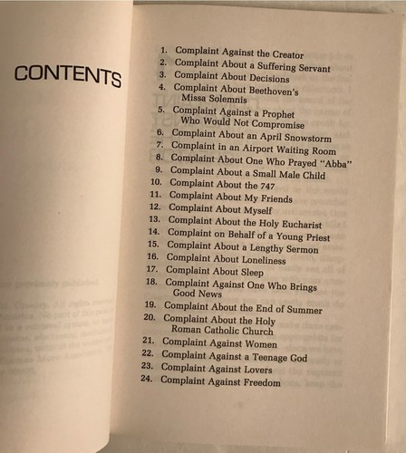 Complaints Against God - Picture 2 of 2
