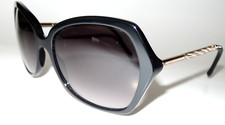 BURBERRY B4193 3001/8G SUNGLASSES SHINY BLACK, GRAY LENS  135 57 - 17