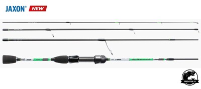 Jaxon Green Wind Travel bis 6g UL Ultralight-Spinnrute Angelrute 1,85m 1,98m