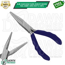 Slim Chain Nose Pliers For Jewelry Making Tool Hobby, Wire Work, Craft  Vinyl