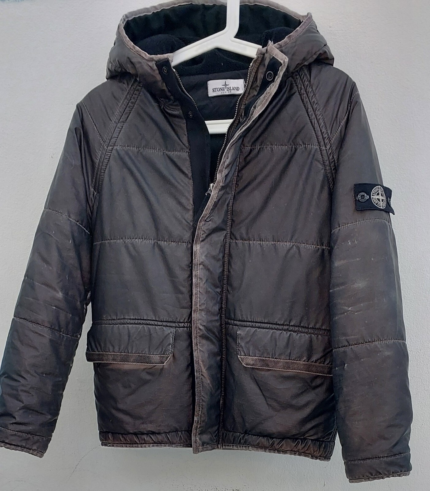 Stone Island Junior Reflective Jackets Size 12