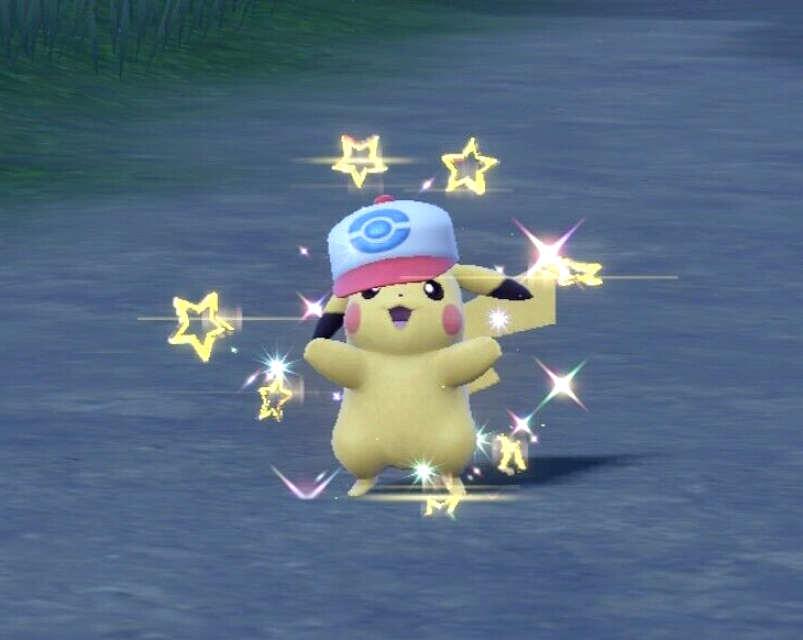 ✨ Unova Cap Pikachu Shiny With Herba Mystica of Choice✨PERFECT