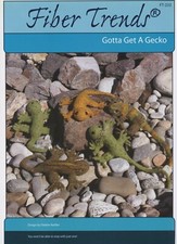 Fiber Trends Knitting Felting Pattern FT-233 Gotta Get a Gecko