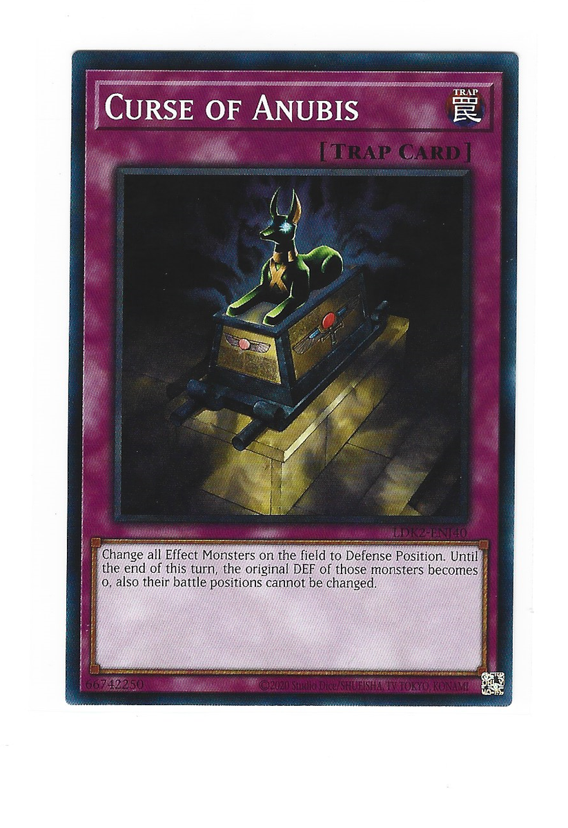 LDK2-ENJ40 Curse of Anubis UNL 2024 Edition Mint YuGiOh Card | eBay