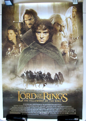 LORD OF THE RINGS TRILOGY MOVIE POSTER SET OF 3 RING TOWERS RETURN