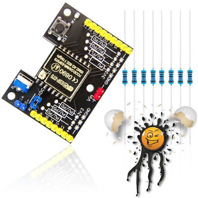 EI-OT ESP8266 ESP-07S 5-12V Tasmota ESPEasy Development Board ADC adj. Pull Down