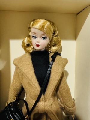 Classic Camel Coat Silkstone Barbie Fashion Model Collection COA 