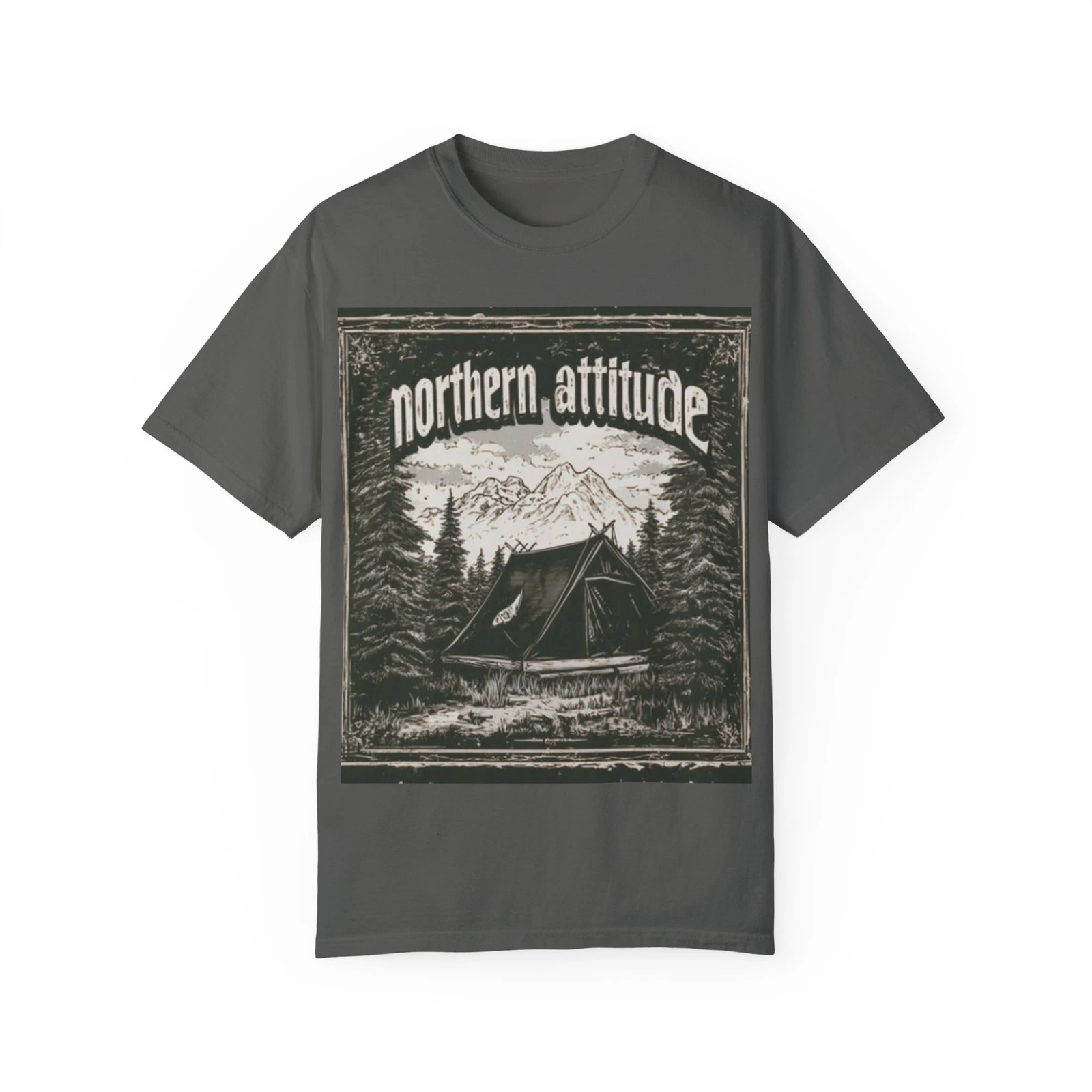 Northern Attitude Unisex T-shirt, Cozy Outdoor Vibe, Perfect for Camping Lovers
Opens in a new windo