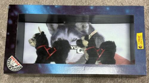 Steiff Fulda Collaboration Husky Hund 2 Stampfer Puppe 1 Sori - Bild 2 von 12