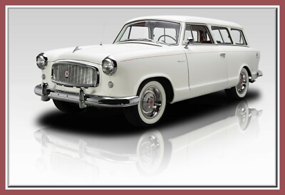 1959 AMC Rambler American wagon, Toolbox - Refrigerator Magnet, 42 MIL