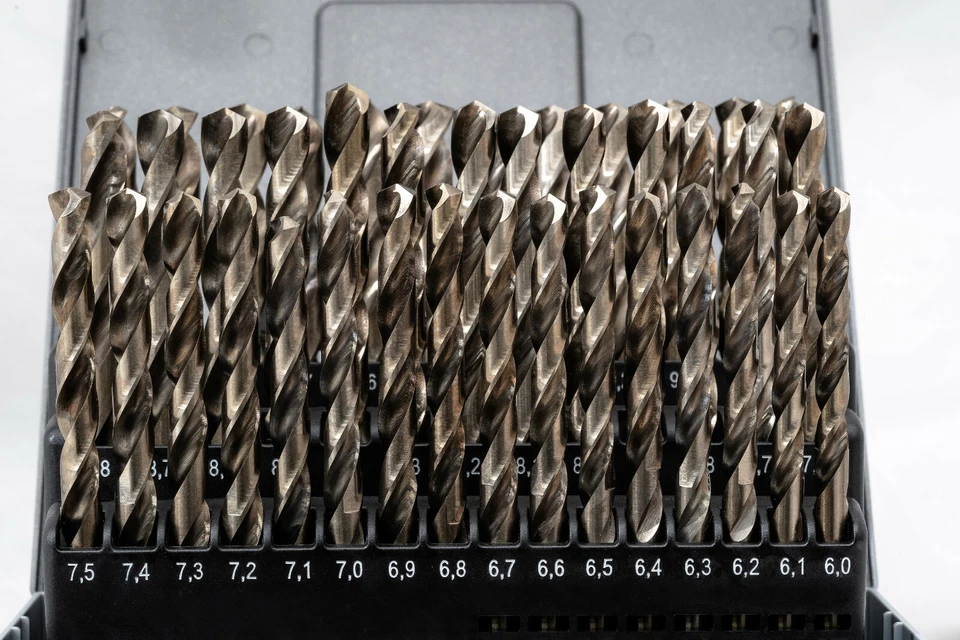 Spiralbohrer Satz Baer Metallbohrer HSSE/VA 1 - 10 x 0,1 mm Edelstahlbohrer - Bild 3 von 4