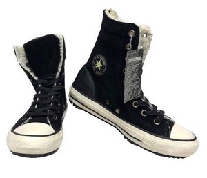 lined converse high tops
