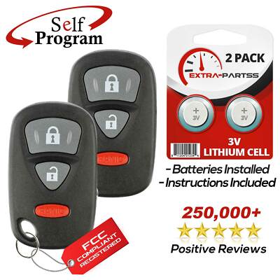 2 For 2006 2007 2008 2009 2010 2011 2012 2013 Suzuki Grand Vitara Remote Key Fob