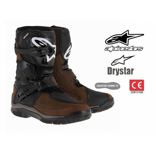 Stivali Motocicletta Touring Alpinestars Belize Avventura Drystar Cuoio  Olio Pe | eBay