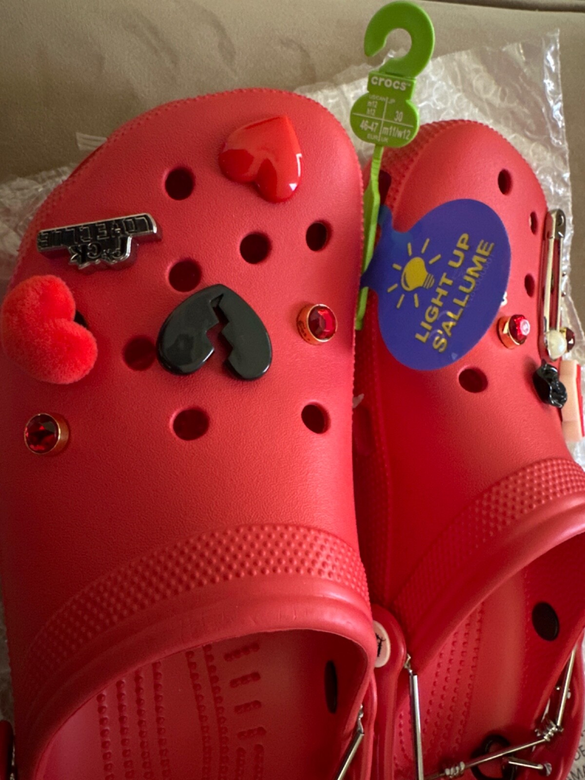 Karol G x Crocs Classic Clog Size 12M 🌟 Limited Edition 🌟 100percent Authentic image 5