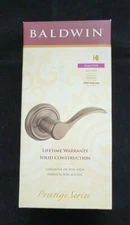 Baldwin 93510-013 351TBL RH RDB 16B CP Lever, Slate