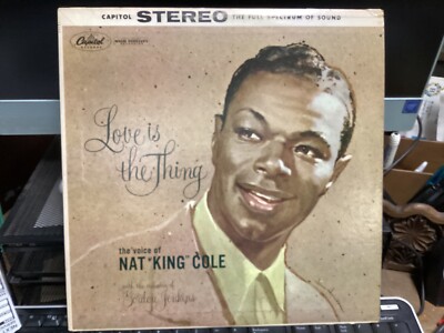 Nat King Cole  Love is the thing  1964 vinyl lp..SW824