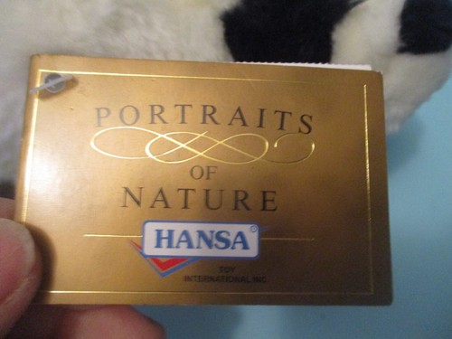 Hansa 8"Baby Panda Bear 1999 Mint with tags & Booklet #5808 - Picture 3 of 6