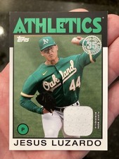Jesus Luzardo  2021 Topps Series 1 1986 Topps Jersey Relic #86R-JL