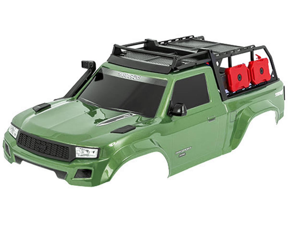 Traxxas TRX-4 Sport High Trail Pre-Trimmed Clipless Body (Clear)  (12.3
